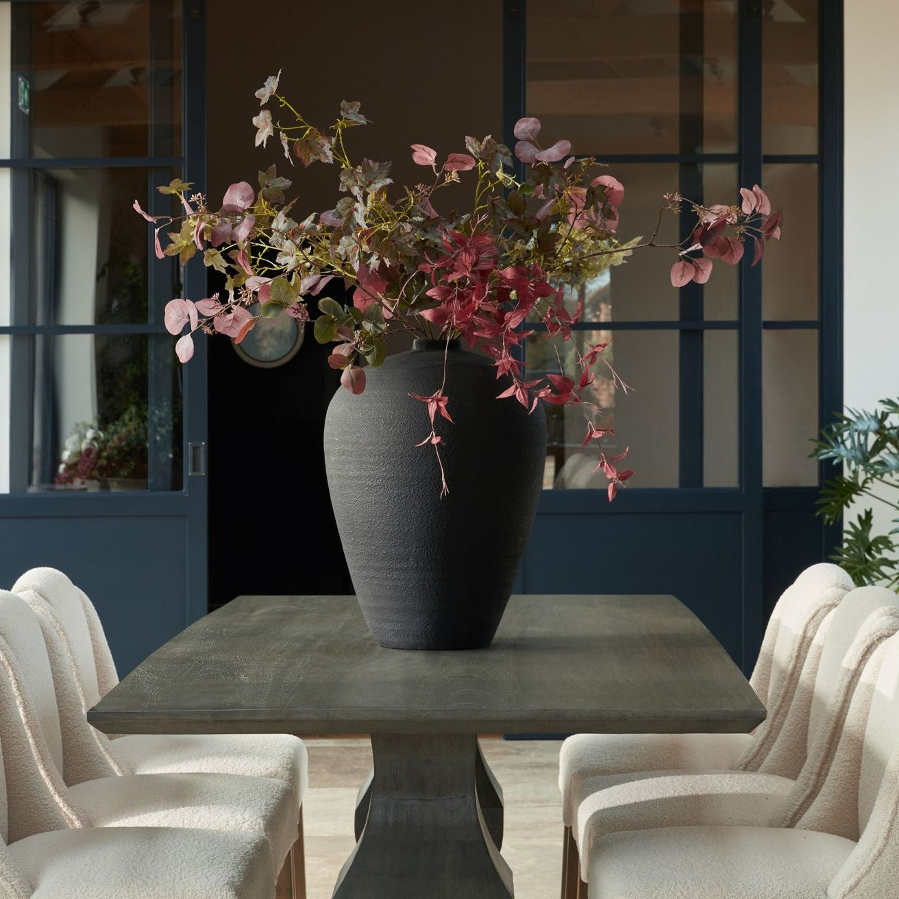 Matt Black Astral Vase | Large